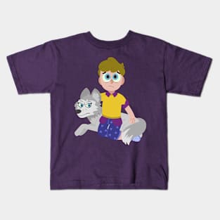 Camp Camp Jasper and Wolfie Kids T-Shirt